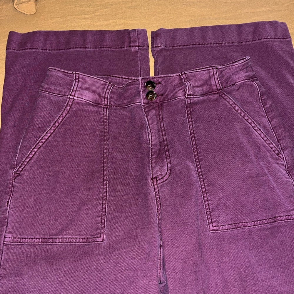 Maurices Purple Flare Women's Jeans